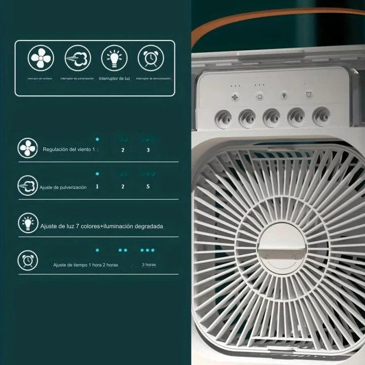 VENTILADOR ACONDICIONADOR PORTATIL