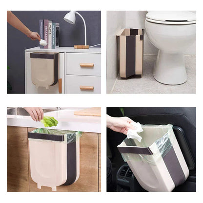 Basurero plegable