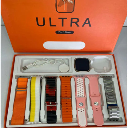 SMARTWATCH ULTRA 9 CON 7 CORREAS