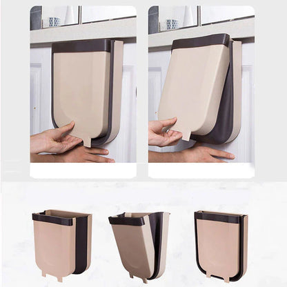 Basurero plegable