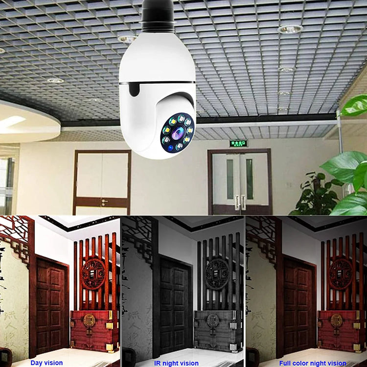 Bombillo Camara con Deteccion de Movimiento FULL HD