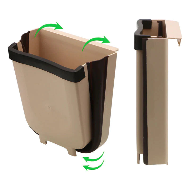 Basurero plegable