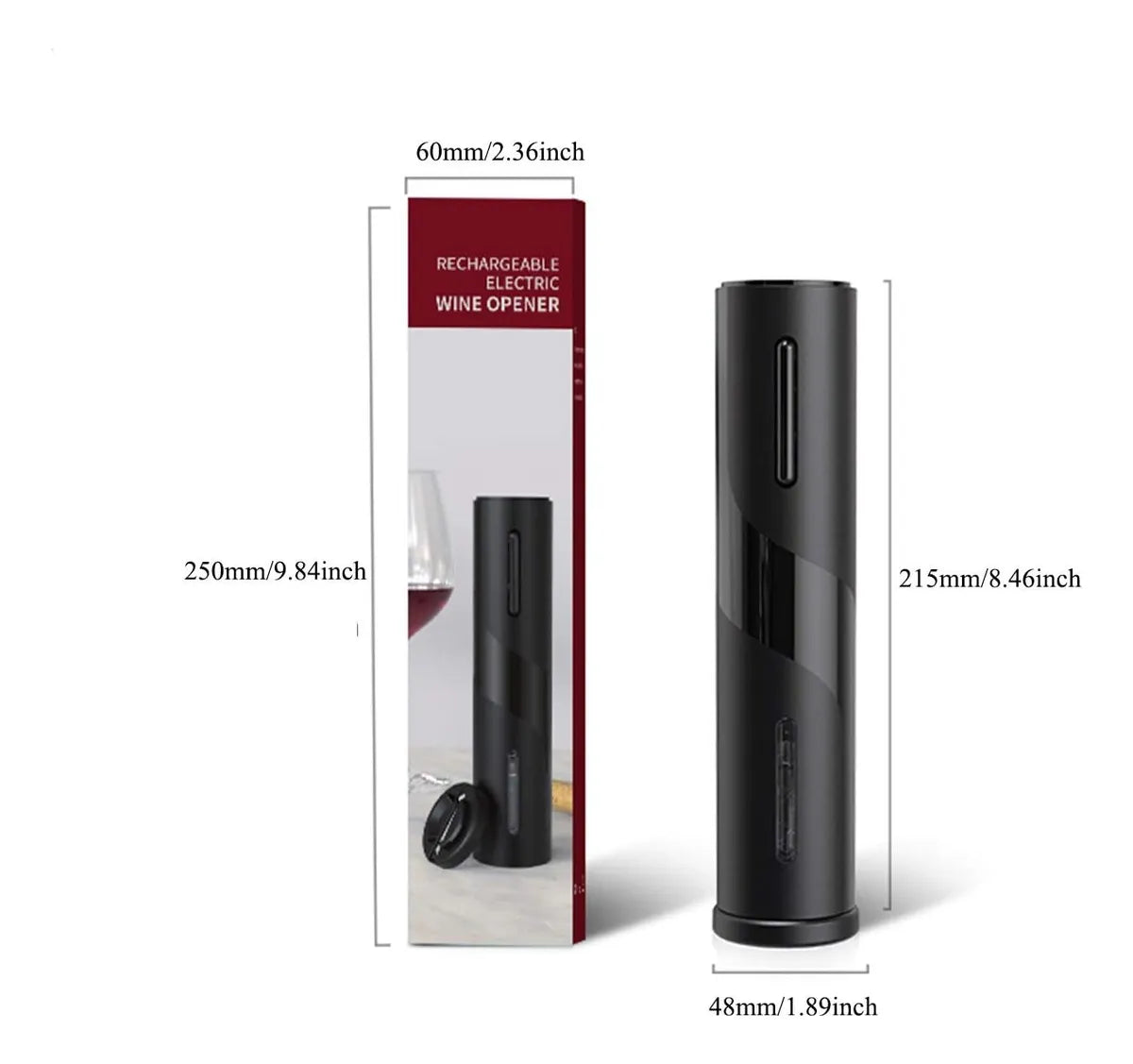 DESTAPADOR DE VINO ELÉCTRICO