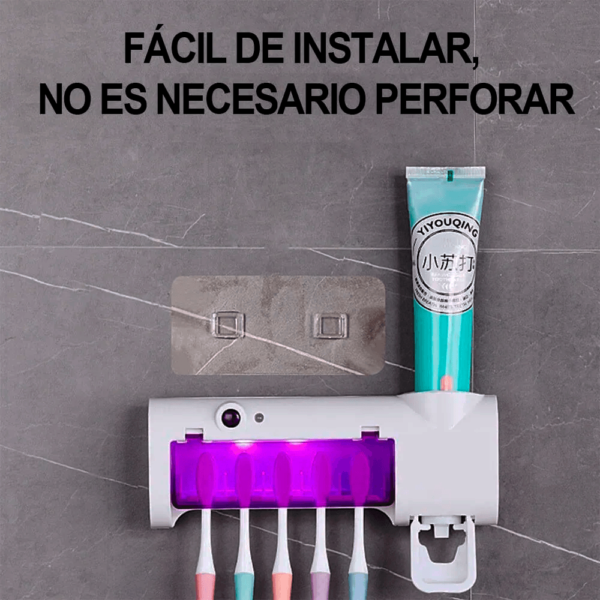ESTERILIZADOR PARA CEPILLO DE DIENTES CON LUZ UV